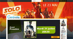 Desktop Screenshot of lorient.cineville.fr