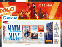 Tablet Screenshot of laroche.cineville.fr
