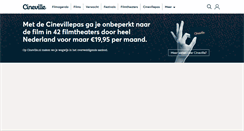 Desktop Screenshot of cineville.nl