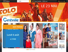 Tablet Screenshot of laval.cineville.fr
