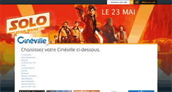 Desktop Screenshot of cineville.fr